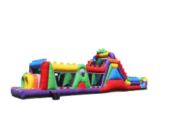 MEGA BLOCKS OBSTACLE COURSE 47' WET/DRY