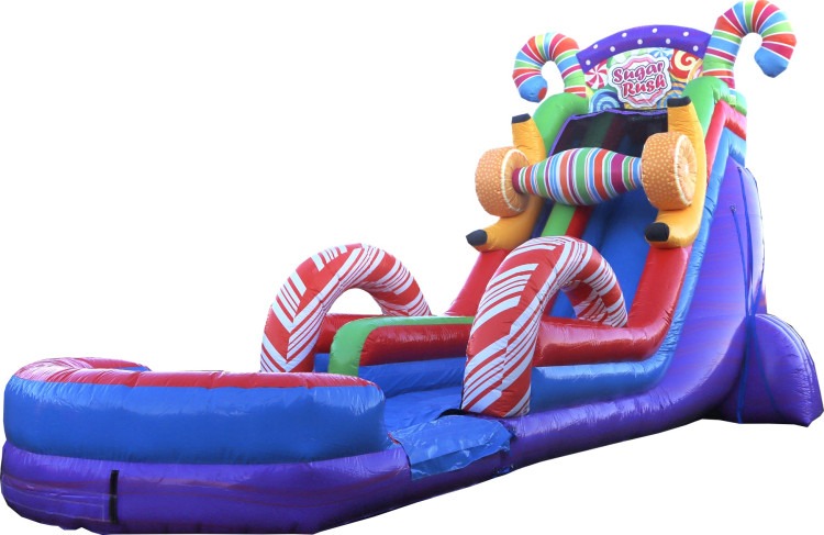 SUGAR RUSH 22' WATERSLIDE