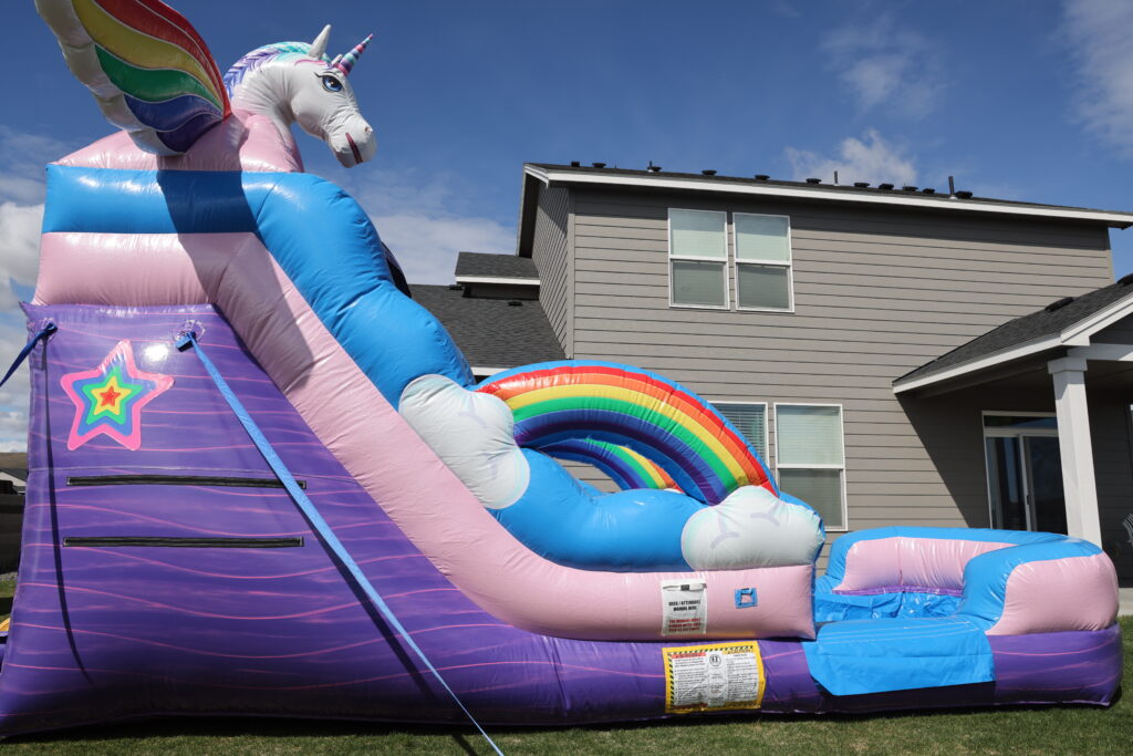 Unicorn waterslide Home