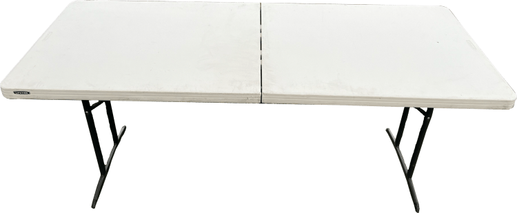 RECTANGULAR TABLE 6'