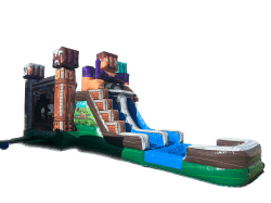 MINECRAFT BOUNCE HOUSE COMBO