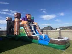 MINECRAFT BOUNCE HOUSE COMBO